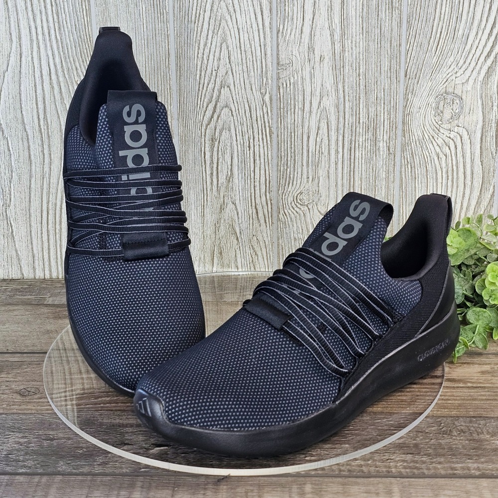 Adidas Lite Racer‎ Adapt 7.0 Men's 12 Running Shoes Black Comfort Slip On NWT
